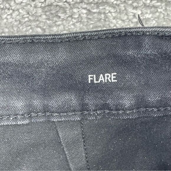 The Limited Pants Women's 6 Black Flare High Rise Stretch - Picture 6 of 13